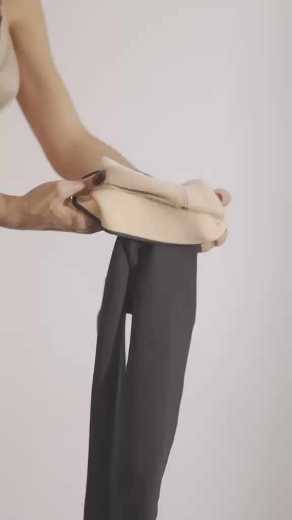 İçi Peluş Külotlu Çorap - Ten